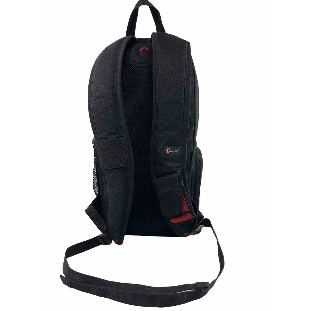 Lowepro Fastpack 100 Black and Red Camera Backpack‎ Bag EXCELLENT conditon